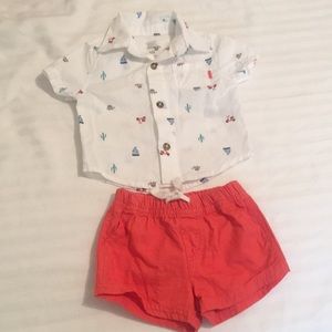 Casual shirt and pants set